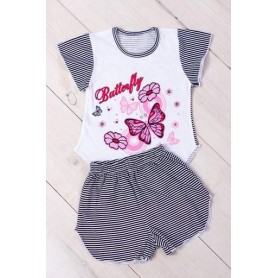 Комплект спальний для дівчаток Носи своє 98 Синій (p-833-117443) (1228879)