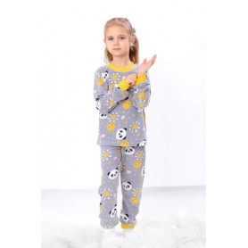 Піжама для дівчинки Носи своє 134 Світло-сірий (p-12571-182659) (1228071)