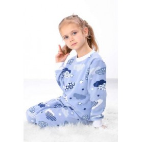 Піжама для дівчинки Носи своє 128 Світло-блакитний (p-12571-182652) (1228054)