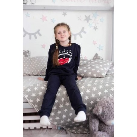 Піжама дитяча Family look Носи своє 128 Синій (p-13442-149856) (1227992)