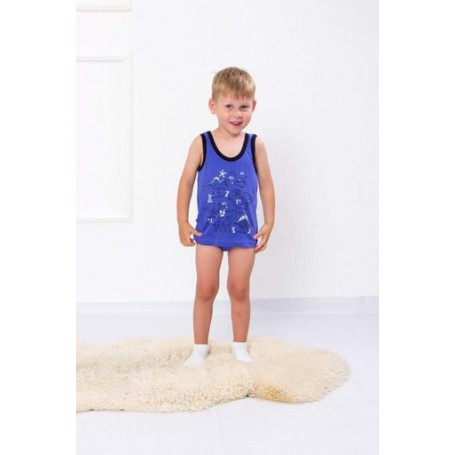 Комплект для хлопчика (майка+труси) Носи своє 122 Синій (p-4527-75947) (1307180)