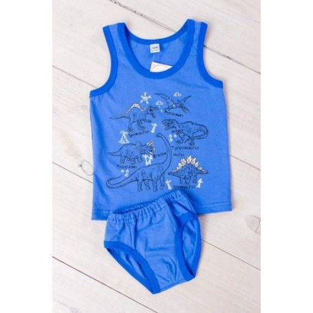 Комплект для хлопчика (майка+труси) Носи своє 122 Синій (p-4527-75949) (1307270)
