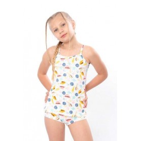 Комплект для дівчинки підлітковий (топ+труси) Носи своє 158 Молочний (p-8517-164767) (1307497)