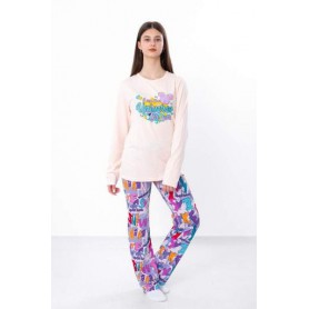 Піжама для дівчинки (підліткова) Носи своє 158 Світло-персиковий (p-8723-196861) (1307482)