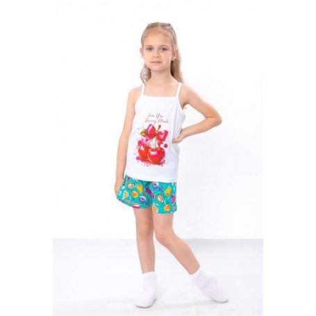 Комплект спальний для дівчинки Носи своє 98 Ментоловий (p-3733-201771) (1307140)