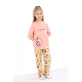 Піжама для дівчинки Носи своє 134 Жовтий (p-9473-205287) (1307662)