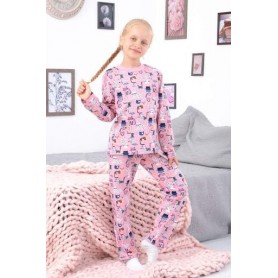 Піжама для дівчинки (тепла) Носи своє 116 Темно-рожевий (p-4053-167441) (1229151)