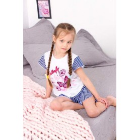 Комплект спальний для дівчаток Носи своє 110 Білий (p-833-18837) (1228912)