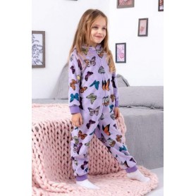 Комбінезон для дівчинки (з капюшоном) Носи своє 104 Фіолетовий (p-13169-146611) (1228065)