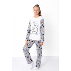 Піжама для дівчинки (підліткова) Носи своє 146 Світло-сірий (p-4255-185025) (1229238)