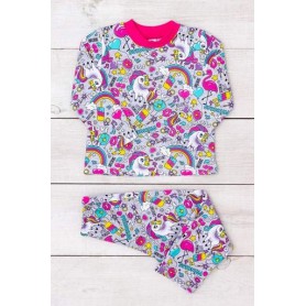 Піжама для дівчинки (тепла) Носи своє 98 Рожевий (p-4053-185899) (1229327)