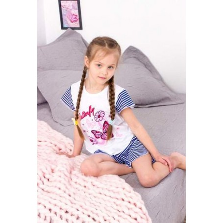 Комплект спальний для дівчаток Носи своє 80 Білий (p-833-19565) (1228915)