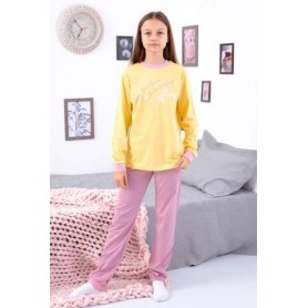 Піжама для дівчинки (підліткова) Носи своє 140 Рожевий (p-12059-155116) (1228130)