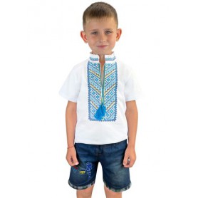 Вишиванка для хлопчика Модельер 25023 32 Білий (13884) (1286648)