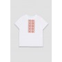 Вишиванка з коротким рукавом для хлопчика No Brand 128 см Білий ЦБ-00251118 (SKT000995652) (1286597)
