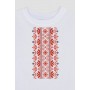 Вишиванка з коротким рукавом для хлопчика No Brand 128 см Білий ЦБ-00251118 (SKT000995652) (1286597)