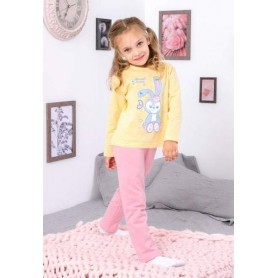 Піжама для дівчинки Носи своє 110 Жовтий (p-3041-132887) (1229252)