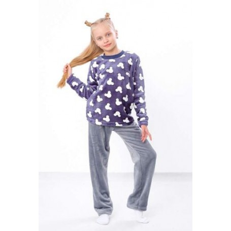Піжама для дівчинки Носи своє 116 Світло-сірий (p-4081-184082) (1229226)