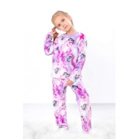 Піжама для дівчинки Носи своє 128 Світло-рожевий (p-8671-182676) (1228809)