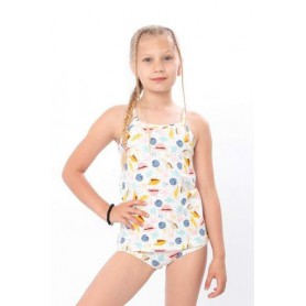 Комплект для дівчинки підлітковий (топ+труси) Носи своє 164 Молочний (p-8517-164769) (1307499)