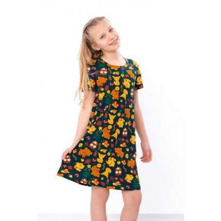 Сорочка для дівчинки (підліткова) Носи своє 134 Смарагдовий (p-16894-195354) (1307129)