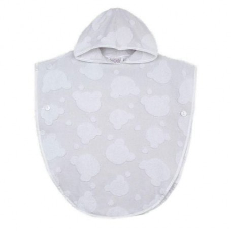 Пончо детское Irya Bear gri Pancosu серый 1-2 года 60x60 (977383)