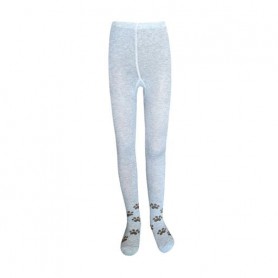 Детские колготки Легка Хода 8255 серебро меланж, размер 62-68