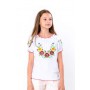 Вишиванка для дівчинки з коротким рукавом Носи своє 122 Білий (p-11555-125849) (1306985)