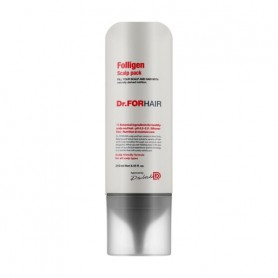 Оздоровительная маска для кожи головы Dr.FORHAIR Folligen Scalp Pack, 250 мл