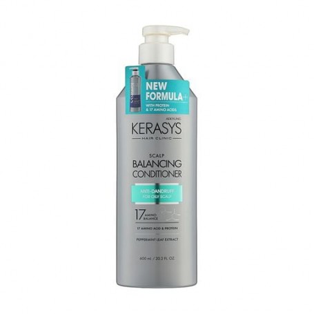 Кондиционер KeraSys Hair Clinic System Balancing Conditioner для нормальной и сухой кожи головы, 600 мл