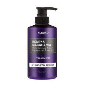 Кондиционер для волос Kundal Honey & Macadamia Treatment Leechy & Apricot, 500 мл