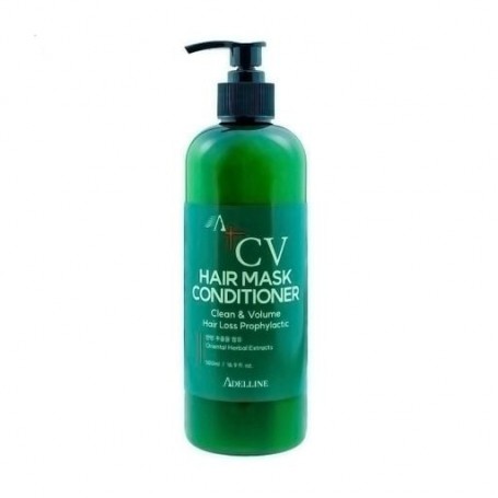 Восстановительная маска-кондиционер для волос Adelline Clean & Volume Hair Mask Conditioner, 500 мл