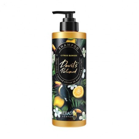 Парфюмированный кондиционер для волос KeraSys Devil's Perfumed Citrus Bungee Rinse, 600 мл