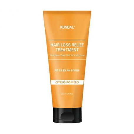 Кондиционер для волос Kundal Beer Yeast Hair Loss Relief Treatment Citrus Pomelo, 200 мл