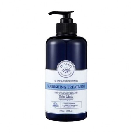 Маска для волос Dr. Seed Super-Seed Bomb Nourishing Treatment Bebe Musk, 500 мл