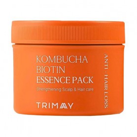 Восстанавливающая маска Trimay Kombucha Biotin Anti-Hair Loss Essence Pack против выпадения волос, 180 мл