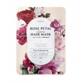 Питательная маска-шапочка для волос Koelf Rose Petal Satin Hair Mask, 30 г