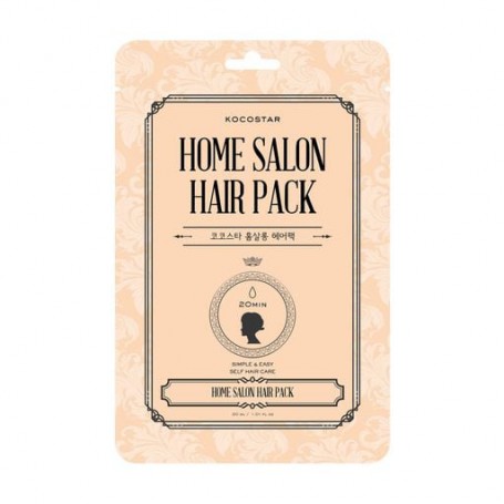Тканевая восстанавливающая маска для волос Kocostar Home Salon Hair Pack, 30 мл