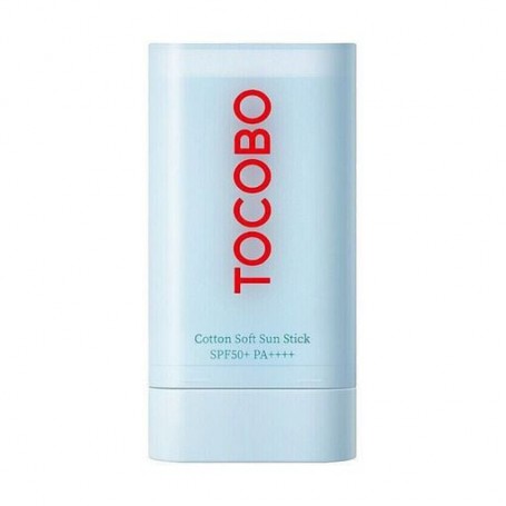 Солнцезащитный стик для лица Tocobo Cotton Soft Sun Stick, SPF 50+ PA++++, 19 г