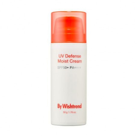 Увлажняющий солнцезащитный крем для лица By Wishtrend UV Defense Moist Cream SPF 50+ PA++++, 50 г