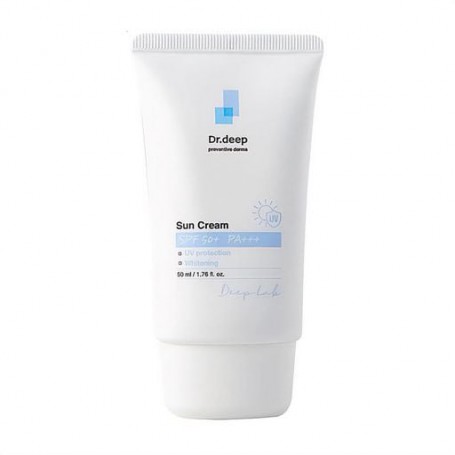 Солнцезащитный осветляющий крем для лица Dr.Deep Sun Cream, SPF 50+ PA+++, 50 мл