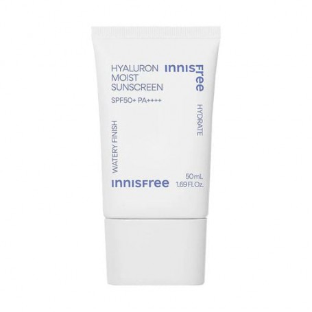 Солнцезащитный крем для лица Innisfree Hyaluron Moist Sunscreen SPF 50+ PA+++, 50 мл