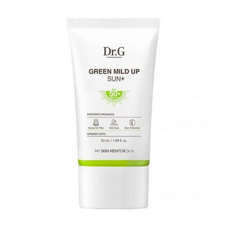 Солнцезащитный крем для лица Dr.G Green Mild Up Sun+, SPF 50+/PA++++, 50 мл