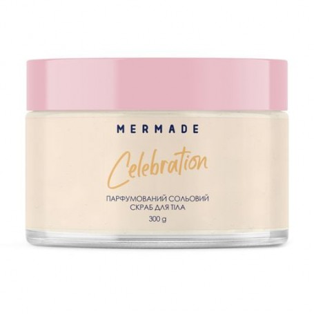 Парфюмированный солевой скраб для тела Mermade Celebration, 300 г