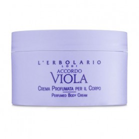 Парфюмированный крем для тела L'Erbolario Accordo Viola Фиалка, 200 мл