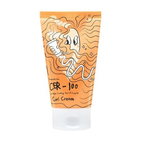 Крем для завивания волос Elizavecca CER-100 Collagen Coating Hair A+ Muscle Curl Cream, 120 мл