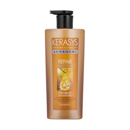 Восстанавливающий шампунь Kerasys Advanced Repair Ampoule Shampoo для поврежденных волос, 600 мл