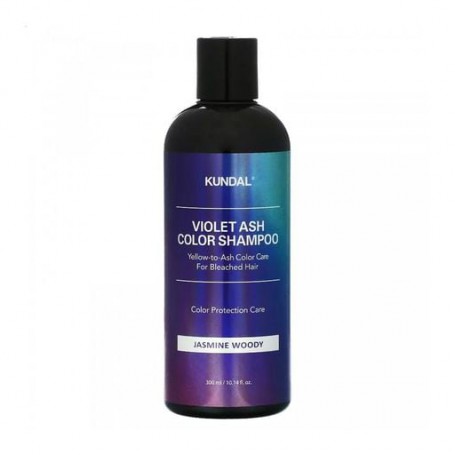 Оттеночный шампунь для волос Kundal Violet Ash Color Shampoo Jasmine Woody, 300 мл