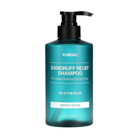 Шампунь для волос Kundal Dandruff Relief Shampoo White Musk, 500 мл
