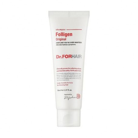 Укрепляющий шампунь Dr.FORHAIR Folligen Original Shampoo против выпадения волос, 70 мл